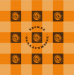 Design - Stoffdeckel - Orange - by Deckelstöffla-Aufhübscher, read more about this textile design