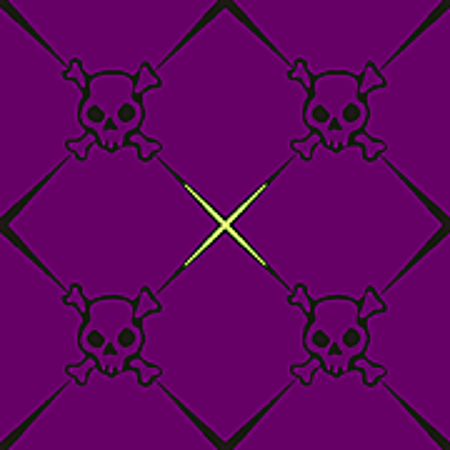 Vergrösserte Ansicht des Stoff-Designs.