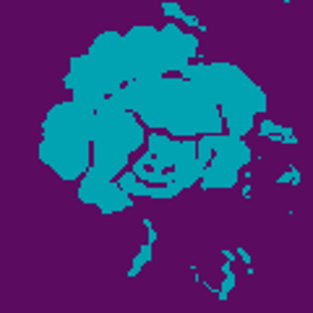 Vergrösserte Ansicht des Stoff-Designs.