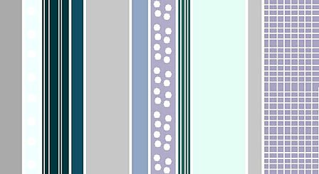 Vergrösserte Ansicht des Stoff-Designs.