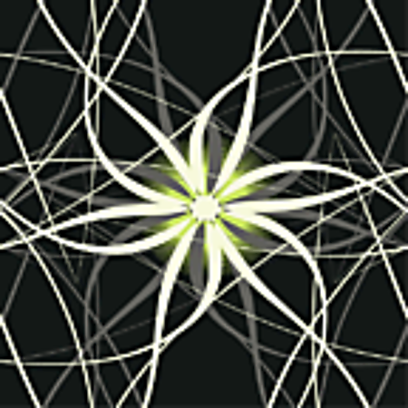 Vergrösserte Ansicht des Stoff-Designs.