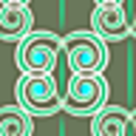 Vergrösserte Ansicht des Stoff-Designs.