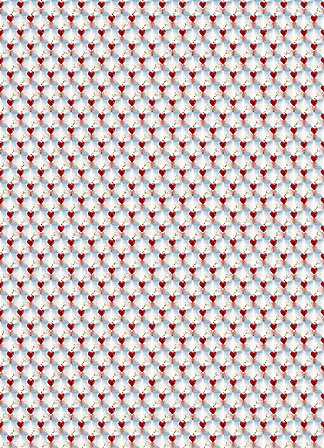 Vergrösserte Ansicht des Stoff-Designs.