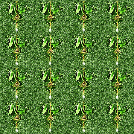 Vergrösserte Ansicht des Stoff-Designs.