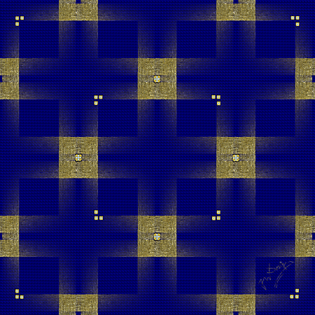 Vergrösserte Ansicht des Stoff-Designs.