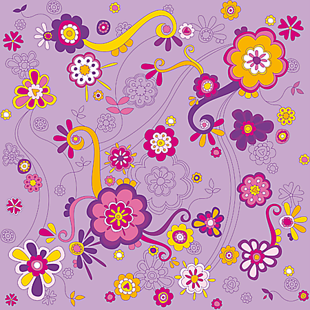 Vergrösserte Ansicht des Stoff-Designs.