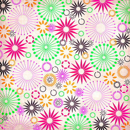 Vergrösserte Ansicht des Stoff-Designs.