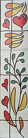 Zoomed in design view.