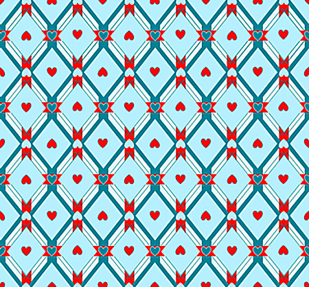 Vergrösserte Ansicht des Stoff-Designs.