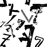 Gehe zur Detailseite des Designs  - Zahlensalat aus 7 - schwarz auf weiß -. Mehr Details und Diskussionsstoff gibt es hier. Designimage