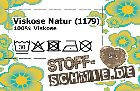 Vergrösserte Ansicht des Stoff-Designs.