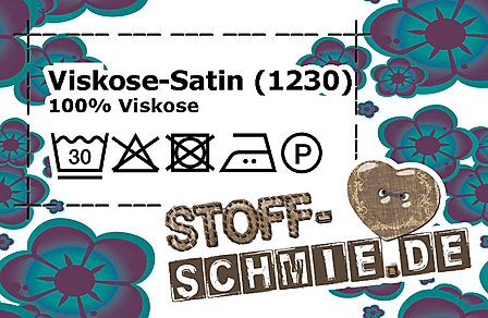 Vergrösserte Ansicht des Stoff-Designs.