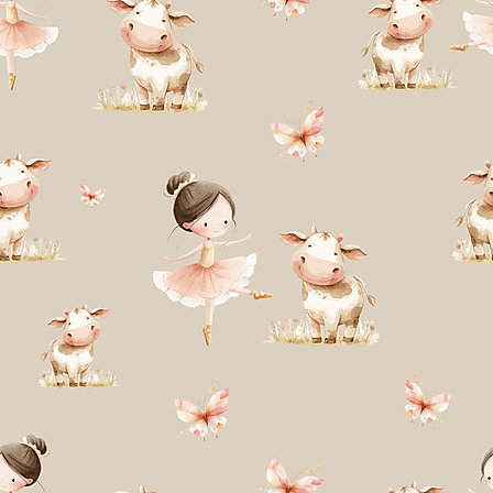 Vergrösserte Ansicht des Stoff-Designs.