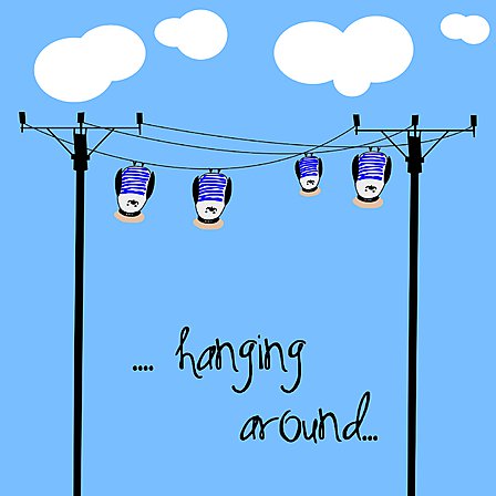 Vergrösserte Ansicht des Stoff-Designs.