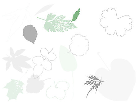 Vergrösserte Ansicht des Stoff-Designs.